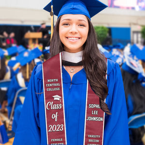 Congratulations Graduates Class of 2024, Best Gift For Graduation's Day - Upload Image - Personalized Graduation Stole