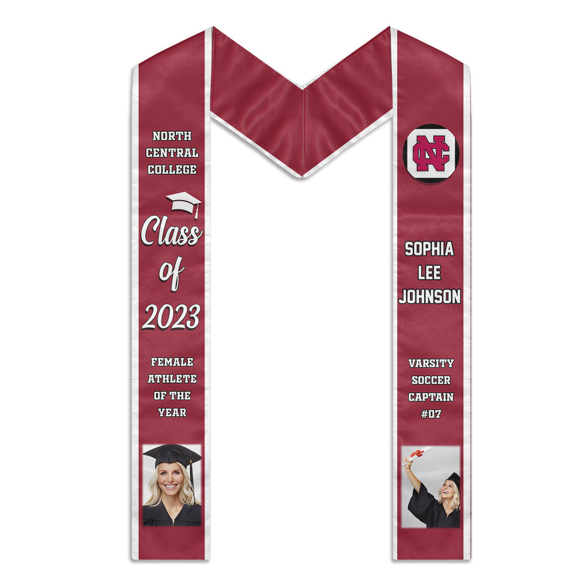Congratulations Graduates Class of 2024, Best Gift For Graduation's Day - Upload Image - Personalized Graduation Stole