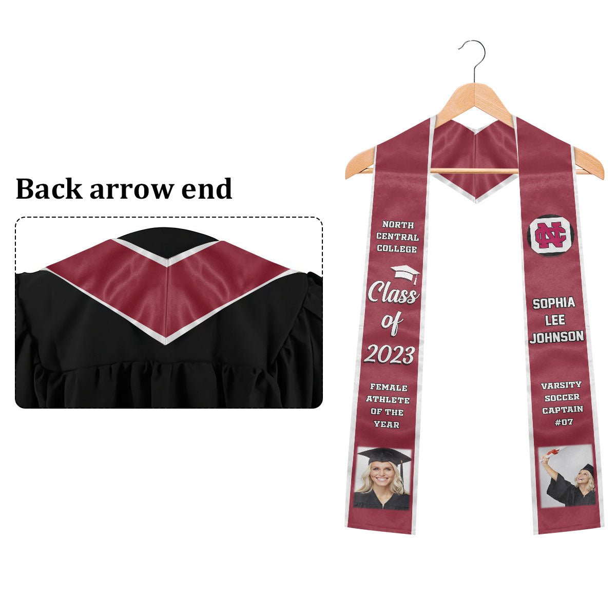 Congratulations Graduates Class of 2024, Best Gift For Graduation's Day - Upload Image - Personalized Graduation Stole