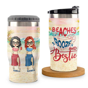 Profitez d'une journée à la plage ensemble - Glacière personnalisée - Cadeau pour meilleure amie