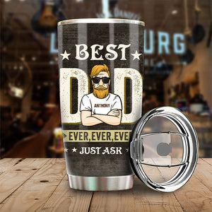 Meilleur papa de tous les temps - Gobelet personnalisé - Cadeau pour papa