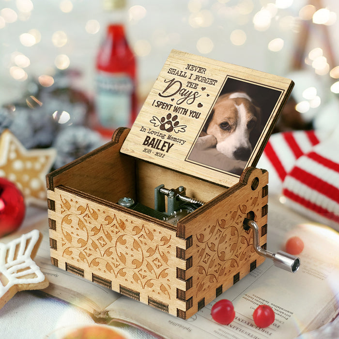 Les meilleurs amis ne s'oublient jamais - Boîte à musique personnalisée - Télécharger une image, cadeau pour les amoureux des animaux