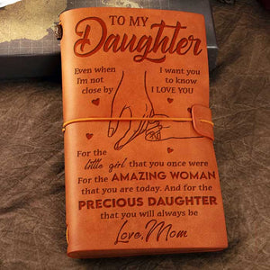 You'll Always Be My Precious Daughter - Vintage Journal - Gift For Daughter