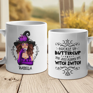 You Just Flipped My Witch Switch - Personalized Mug, Halloween Ideas..