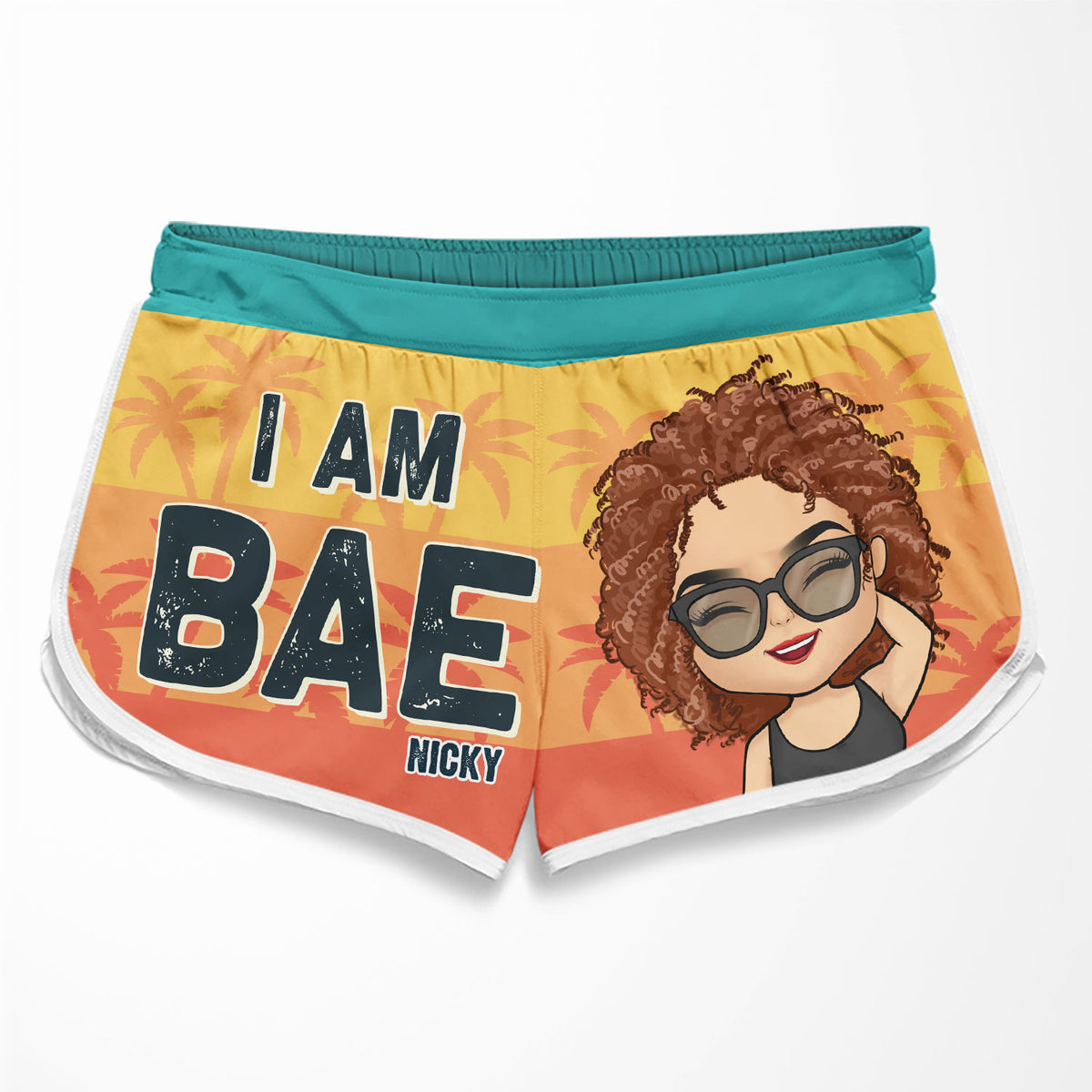 Retour à Bae si perdu - Short de plage personnalisé pour couple - Cadeau pour couple, mari et femme
