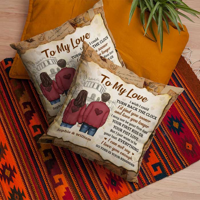I Just Want To Be Your Last Everything - Gift For Couples, Personalized Pillow (Insert Included).