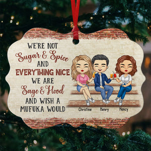 Notre amitié est infinie - Décoration personnalisée pour meilleure amie - En aluminium en forme de Benelux - Cadeau de Noël pour meilleures amies, meilleures amies, sœurs