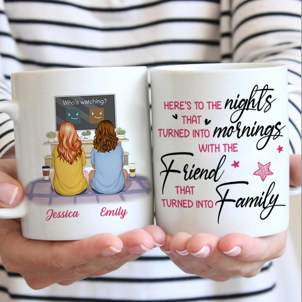 Bestie - Friends That Turned Into Family - Personalized Mug.