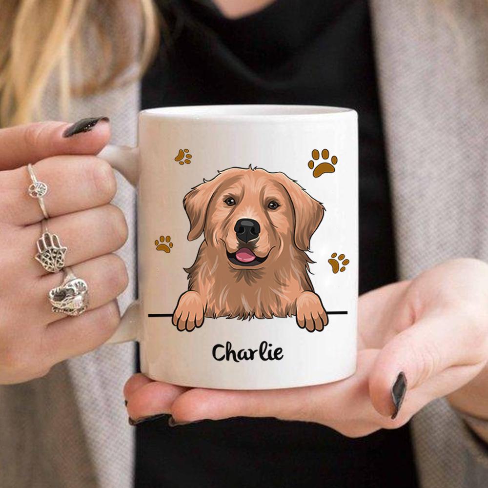 To Dog Mom Never Forget That I Love You - Personalized Mug.