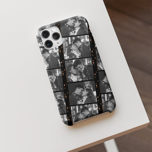 Enjoying Our Sweet Moments - Upload Image, Gift For Couples - Personalized Phone Case.