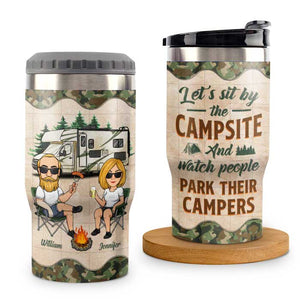 Camping et souvenirs - Glacière personnalisée - Cadeau pour couples, cadeau pour amateurs de camping