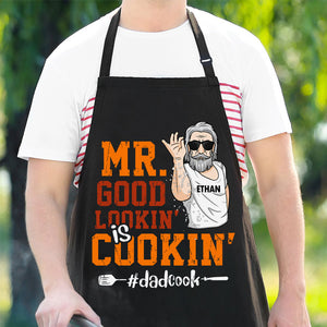 Monsieur Beau Cuisine - Cadeau pour papa, grand-père - Tablier personnalisé