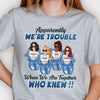 Nous sommes ensemble - T-shirt unisexe personnalisé - Cadeau pour meilleure amie