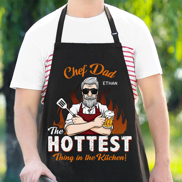 Papa Chef, la chose la plus tendance en cuisine - Cadeau pour papa - Tablier personnalisé