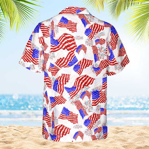 This Awesome Dad Belongs To - Personalized Hawaiian Shirt - Gift For Dad