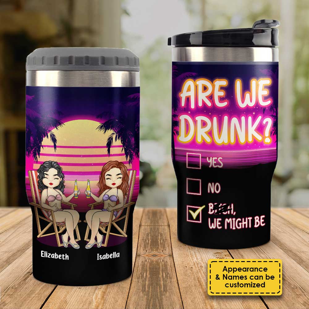 Restons sains d'esprit - Glacière personnalisée - Cadeau pour meilleure amie
