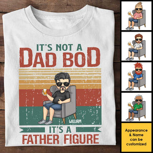C'est une figure paternelle - Cadeau pour papa, grand-père - T-shirt unisexe personnalisé, sweat à capuche