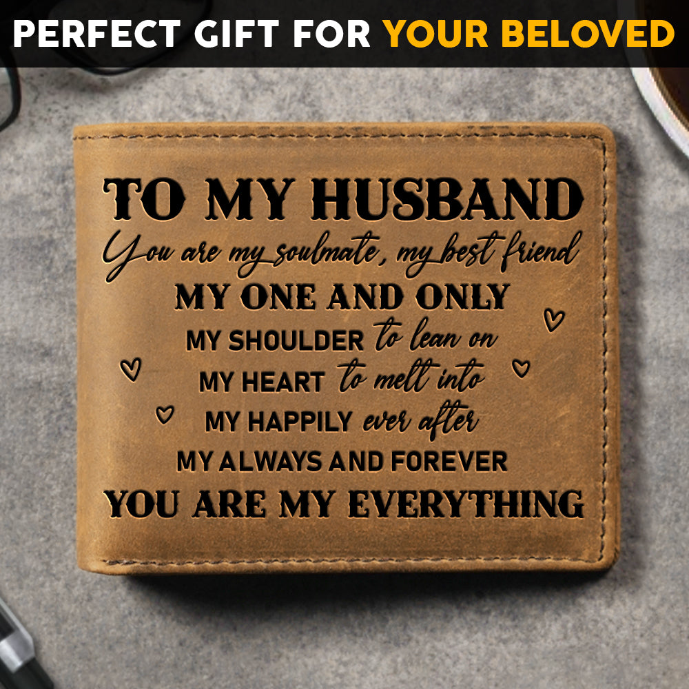 Mon unique portefeuille à deux volets - Cadeau pour couple, mari et femme