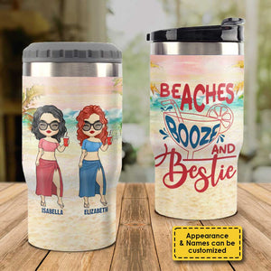 Profitez d'une journée à la plage ensemble - Glacière personnalisée - Cadeau pour meilleure amie