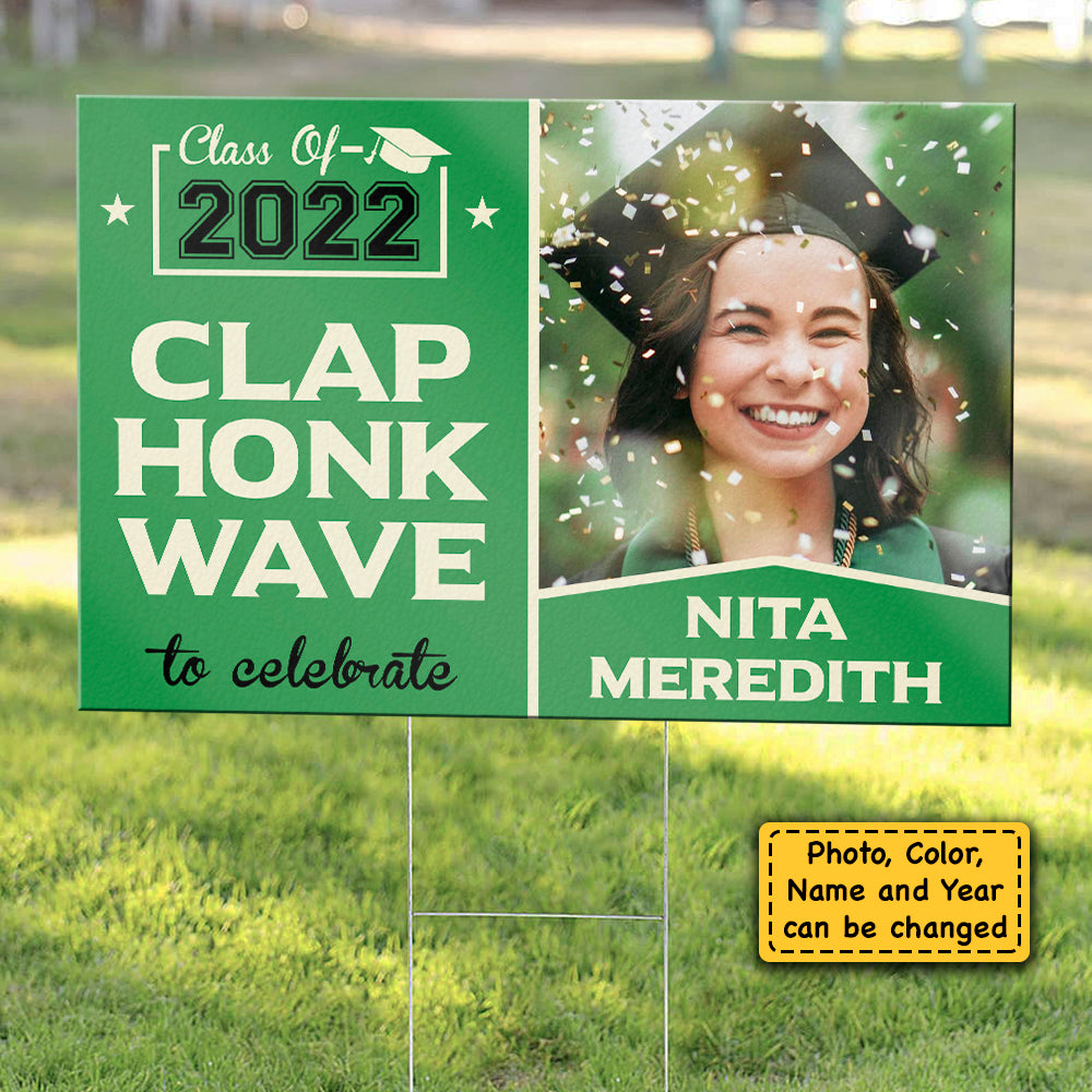 Clap Klaxon Wave - Télécharger une image, panneau de jardin personnalisé