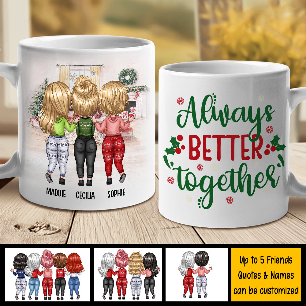 There Is No Greater Gift Than Friendship - Personalized Mug.