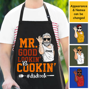 Monsieur Beau Cuisine - Cadeau pour papa, grand-père - Tablier personnalisé