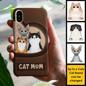 Je ne suis pas une maman ordinaire, je suis une maman chat - Cadeau pour maman chat, coque de téléphone personnalisée