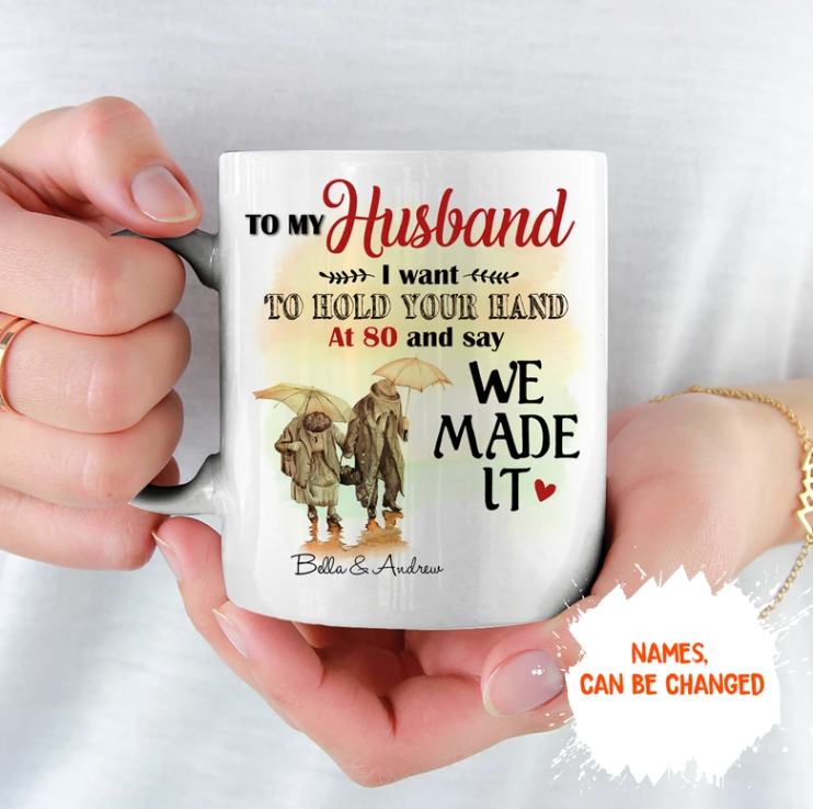 We Made It - Personalized Mug.