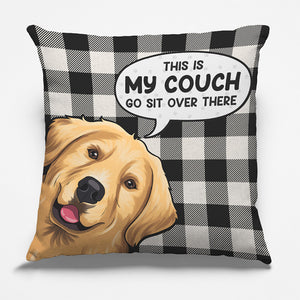 Coussin personnalisé pour chien et chat - Animaux de compagnie à la maison - Cadeau pour propriétaires et amoureux des animaux