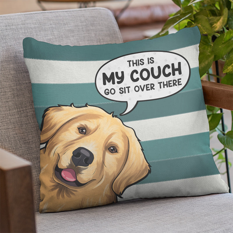Coussin personnalisé pour chien et chat - Animaux de compagnie à la maison - Cadeau pour propriétaires et amoureux des animaux
