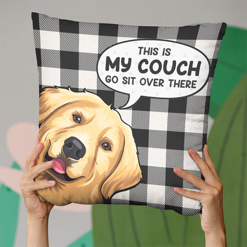 Coussin personnalisé pour chien et chat - Animaux de compagnie à la maison - Cadeau pour propriétaires et amoureux des animaux
