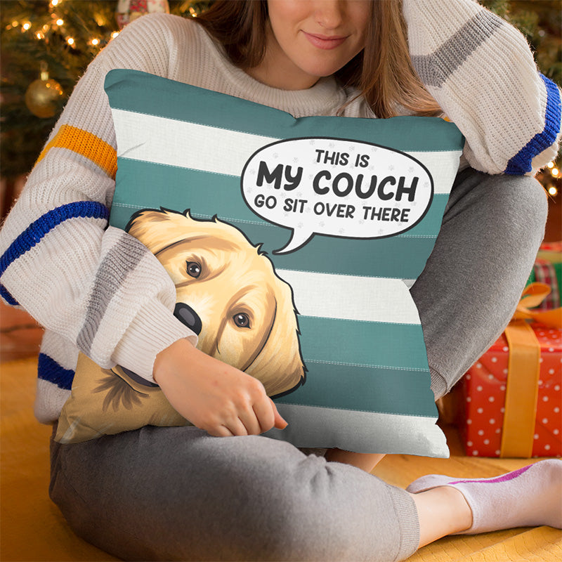 Coussin personnalisé pour chien et chat - Animaux de compagnie à la maison - Cadeau pour propriétaires et amoureux des animaux