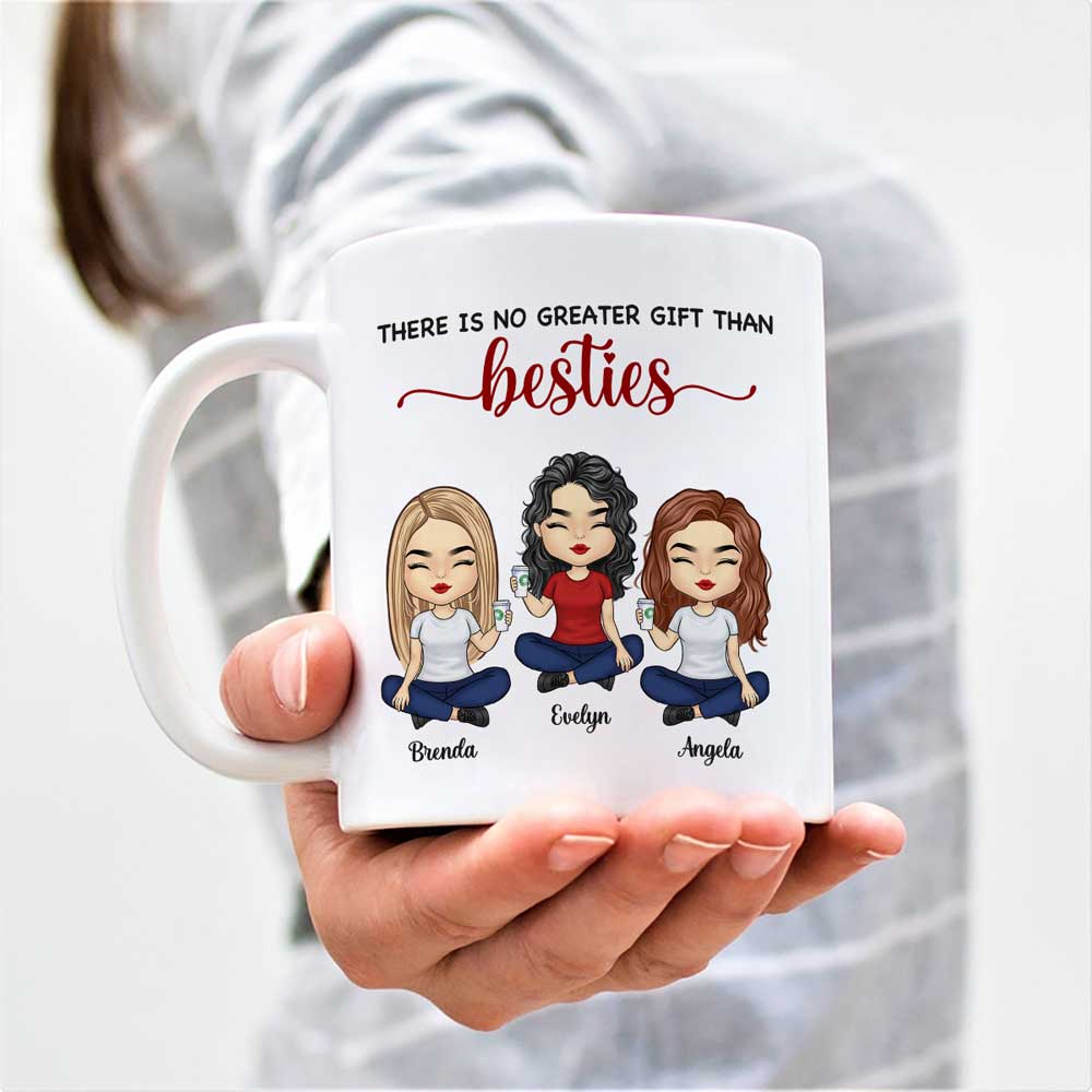 Nous sommes les meilleurs amis pour toujours - Mug personnalisé Bestie - Cadeau pour les meilleures amies, BFF, sœurs