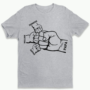 Nous sommes un - T-shirt unisexe personnalisé, sweat à capuche, sweat-shirt - Cadeau de fête des pères, d'anniversaire pour papa