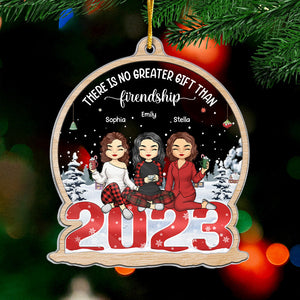Le plus beau cadeau que nos parents nous ont offert - Décoration personnalisée pour la famille - Forme personnalisée en acrylique - Cadeau de Noël pour les membres de la famille
