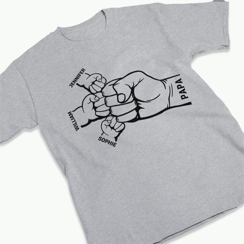 Nous sommes un - T-shirt unisexe personnalisé, sweat à capuche, sweat-shirt - Cadeau de fête des pères, d'anniversaire pour papa