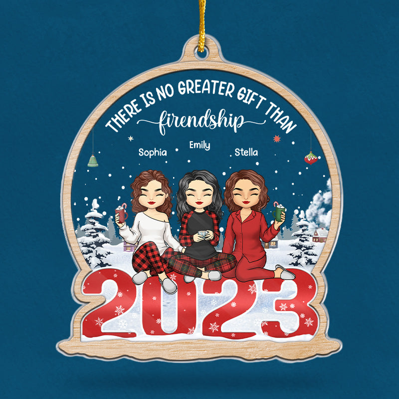 Le plus beau cadeau que nos parents nous ont offert - Décoration personnalisée pour la famille - Forme personnalisée en acrylique - Cadeau de Noël pour les membres de la famille