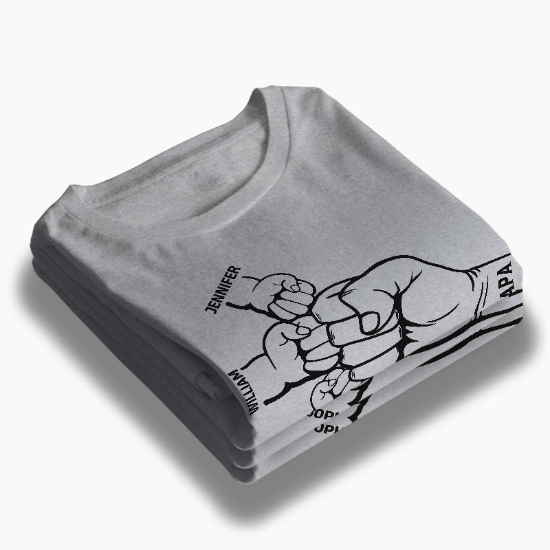 Nous sommes un - T-shirt unisexe personnalisé, sweat à capuche, sweat-shirt - Cadeau de fête des pères, d'anniversaire pour papa