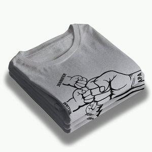 Nous sommes un - T-shirt unisexe personnalisé, sweat à capuche, sweat-shirt - Cadeau de fête des pères, d'anniversaire pour papa