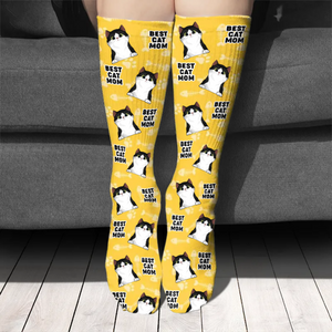 Best Parents Ever - Gift For Cat Lovers - Personalized Socks