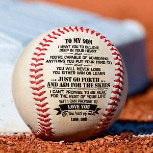 Visez le ciel ! Baseball en famille ! Cadeau de papa pour son fils 